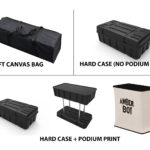 podium converts to case