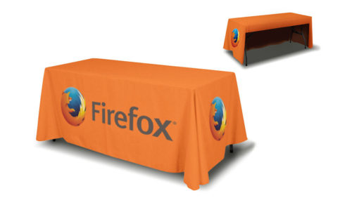 printed 6 foot table cover