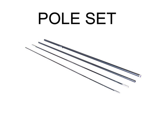 advertising flag pole set