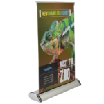 table top banner stand