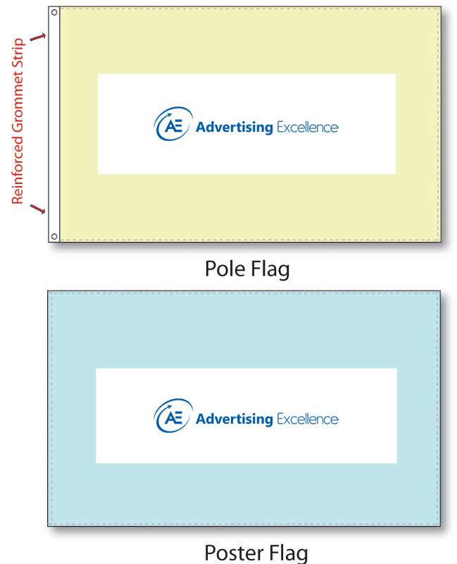 pole flag advertising