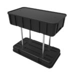 affordable trade show display carry case podium